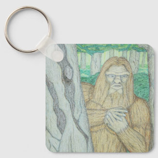 Bigfoot meme parodie sleutelhanger