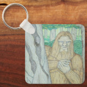 Bigfoot meme parodie sleutelhanger (Voorkant)