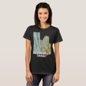 Bigfoot meme parodie t-shirt (Voorkant volledig)