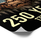 Bigfoot merica vuurwerk 4 juli 250 poster (Hoek)
