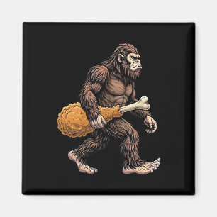 Bigfoot met kippenpoot Sasquatch liefhebber Magneet