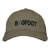 Bigfoot met logo geborduurde pet (Voorkant)
