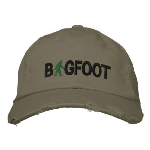 Bigfoot met logo geborduurde pet