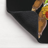 Bigfoot met Taco Funny Cinco de Mayo Boys Mannen Muismat (Hoek)