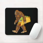 Bigfoot met Taco Funny Cinco de Mayo Boys Mannen Muismat (Met muis)