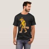 Bigfoot Mexicaan T-shirt (Voorkant volledig)