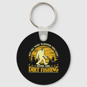 Bigfoot Moddervis Metaaldetector Grappig Metaaldet Sleutelhanger