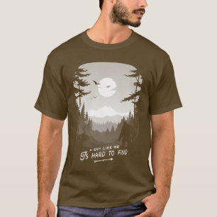 Bigfoot moeilijk te vinden t-shirt