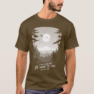Bigfoot moeilijk te vinden t-shirt