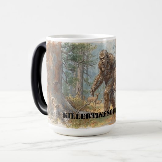 Bigfoot mok (Voorkant links)