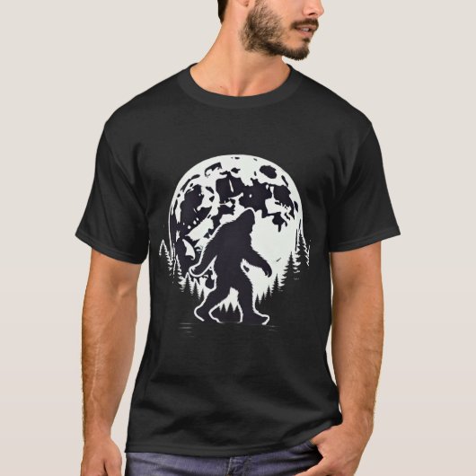 Bigfoot Moonlit Stroll T-shirt (Voorkant)