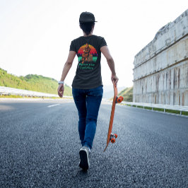 Bigfoot Morning Coffee Bigfoot Hair maakt het niet T-shirt