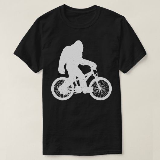 Bigfoot Mountain Bike MTB Downhill Biking Cycle T-shirt (Design voorkant)