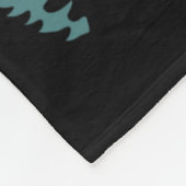 Bigfoot Mountain Bike Ufo Alien Abduction Shirt Fu Fleece Deken (Hoek)