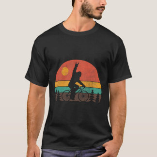 Bigfoot Mountainbike Grappige Mtb Fietsen Wielrenn T-shirt