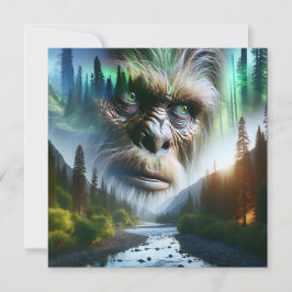 Bigfoot, Mountains, River and Forest