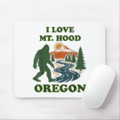 Bigfoot mt hood oregon muismat (Met muis)
