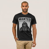 Bigfoot Mugshot  T-shirt (Voorkant volledig)