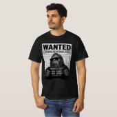 Bigfoot Mugshot T-shirt (Voorkant volledig)