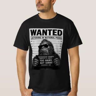 Bigfoot Mugshot T-shirt