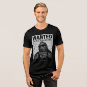Bigfoot Mugshot Tri-Blend Shirt (Voorkant volledig)