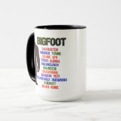 Bigfoot Names Mok (Voorkant links)