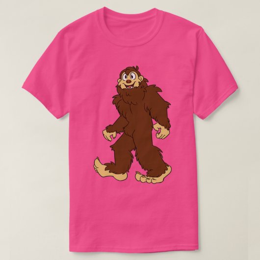 Bigfoot neemt een Hike Triblend T-shirt (Design voorkant)