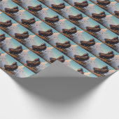 Bigfoot Ninja Cadeaupapier (Hoek)