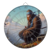 Bigfoot Ninja Dartbord (Voorkant)