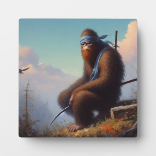 Bigfoot Ninja Fotoplaat (Voorkant)