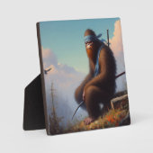 Bigfoot Ninja Fotoplaat (Voorkant)