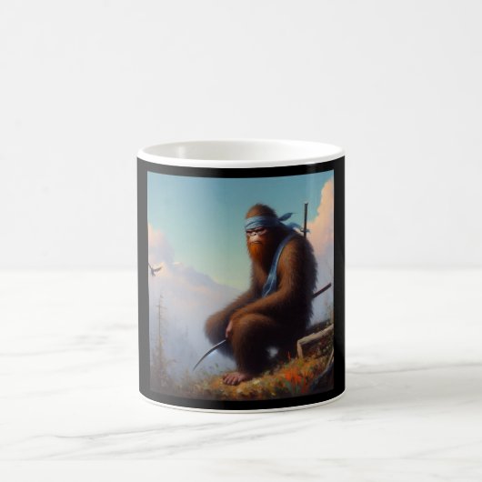 Bigfoot Ninja Koffiemok (Center)