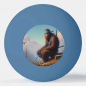 Bigfoot Ninja Pingpongbal (Voorkant)