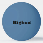 Bigfoot Ninja Pingpongbal (Achterkant)