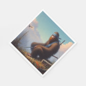 Bigfoot Ninja Servet (Hoek)