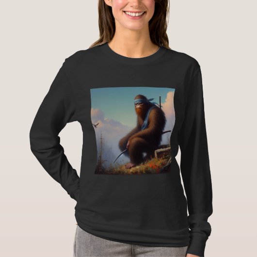 Bigfoot Ninja T-shirt (Voorkant)