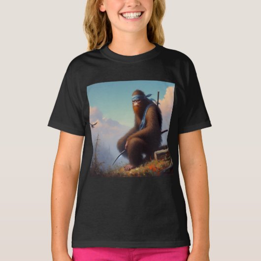 Bigfoot Ninja T-shirt (Voorkant)