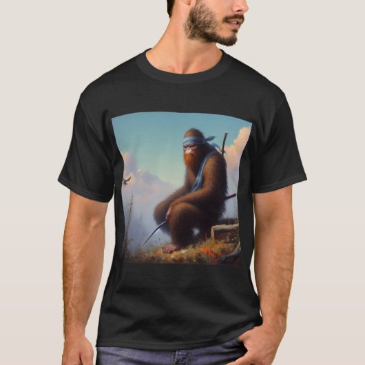 Bigfoot Ninja T-shirt (Voorkant)