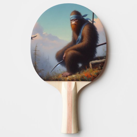 Bigfoot Ninja Tafeltennisbatje (Voorkant)