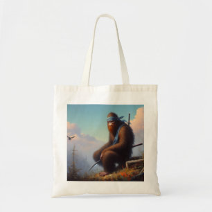 Bigfoot Ninja Tote Bag