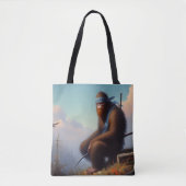 Bigfoot Ninja Tote Bag (Voorkant)