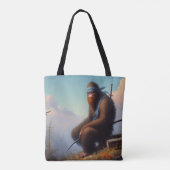 Bigfoot Ninja Tote Bag (Achterkant)