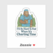 Bigfoot Nurse Sticker (Vel)