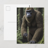 Bigfoot of Sasquatch contact houden Briefkaart (Voorkant / Achterkant)