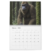 Bigfoot of Sasquatch Cryptid Kalender (Feb 2026)