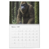 Bigfoot of Sasquatch Cryptid Kalender (Feb 2027)