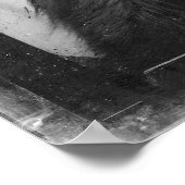 Bigfoot of Sasquatch fotocabine poster kunstprint (Hoek)