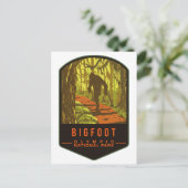 Bigfoot Olympic National Park Briefkaart (Staand voorkant)