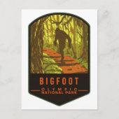 Bigfoot Olympic National Park Briefkaart (Voorkant)