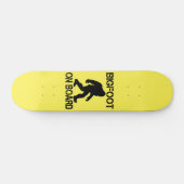 Bigfoot on board - Funny Bigfoot Persoonlijk Skateboard (Horizontaal)